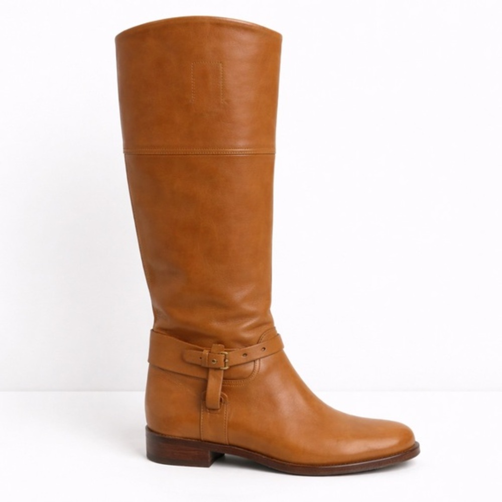 Ralph Lauren Collection Italian Leather Riding Boots Brown Size 10B